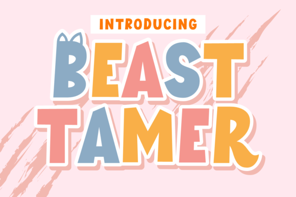 Beast Tamer Font for Bold Web Headlines