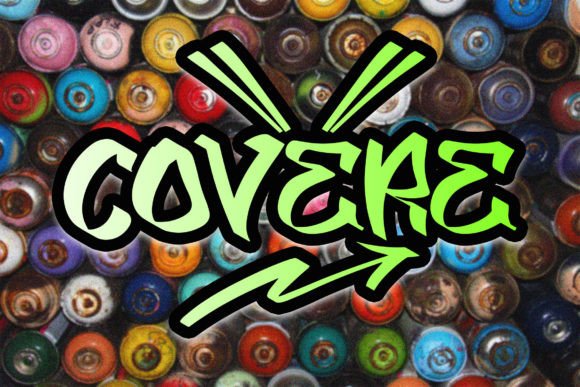 Covere: The Bold Graffiti Typeface for High-Impact Campaigns