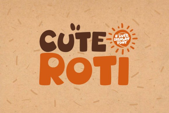 Cute Roti: The Modern Display Font for Branding