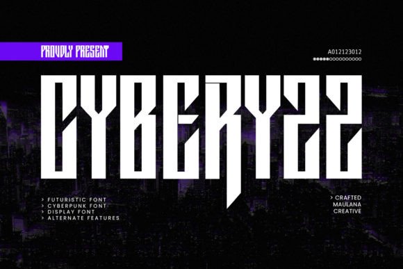 Cyberyzz: The Ultimate Futuristic Display Font
