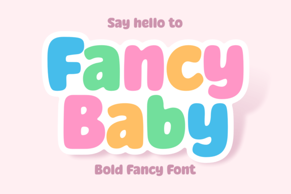 Fancy Baby Display Font for Bold Campaigns