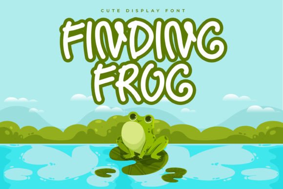 Finding Frog: A Playful Display Font for Editors