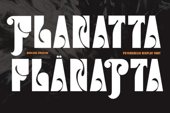 Flanatta Font: Vintage Display Power for Modern Brands