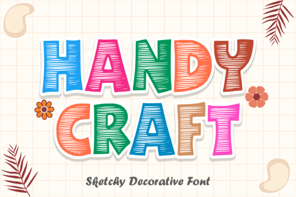 Handycraft Font: Retro Charm for Makers