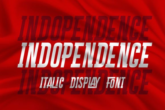 Indopendence: A Premium Display Font for Web Design