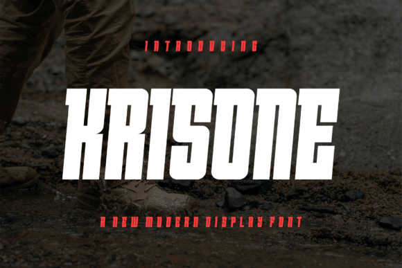 Krisone Font: Bold Display Type for Modern Campaigns