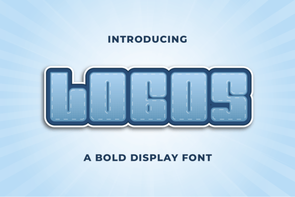 Logos Font: Bold Display Type for Crafters
