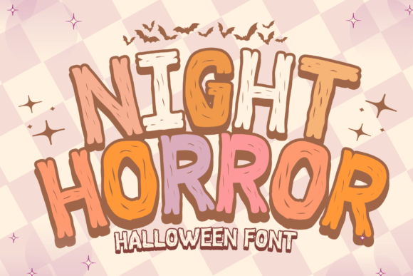 Night Horror Font for Editorial Design
