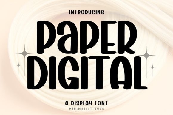 Paper Digital Typeface for Elegant Branding