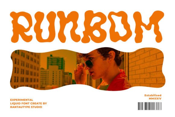Runbom Display Font for Modern Web Design