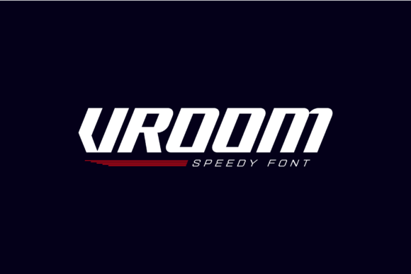 Vroom Font: Bold Typography for Makers